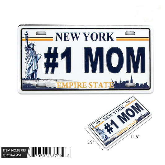 #1 MOM License plate