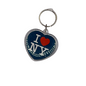 I Heart NY Plastic Keychain ( HEART SHAPE )