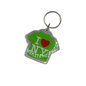 I Heart NY T-Shirt-Shaped Plastic Keychain