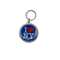 I Heart NY Circle-Shaped Plastic Keychain