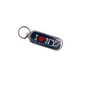 I Heart NY Long Oval-Shaped Plastic Keychain