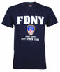 Navy FDNY Adult T-Shirt