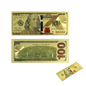 Gold $100 Dollar Magnet ( Large Size )