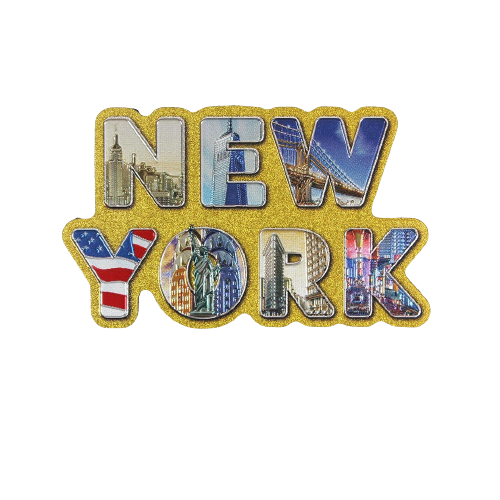 New York Foil Magnet