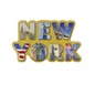 New York Foil Magnet