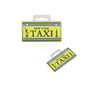 New York Taxi License Plate Magnet ( Small Size )