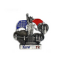 Statue Of Liberty New York Metal Magnet