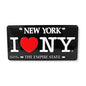 "I HEART NY" LICENSE PLATE