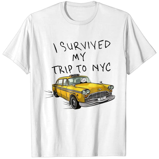 "I SURVIVED MY TRIP TO NYC" Adult Unisex Tshirt