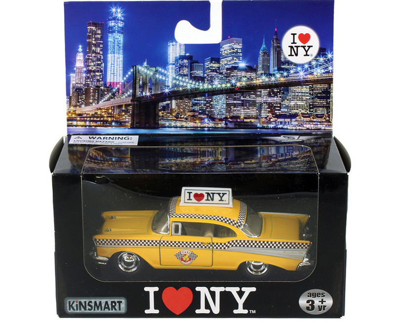 I Love New York Chevy Bel Air Taxicab W/Box