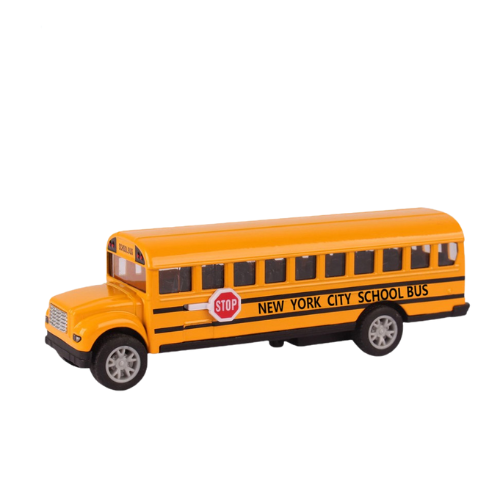 5'' New York Diecast School Bus