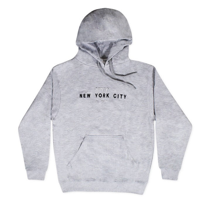 Embroidered New York Adult Hoodie