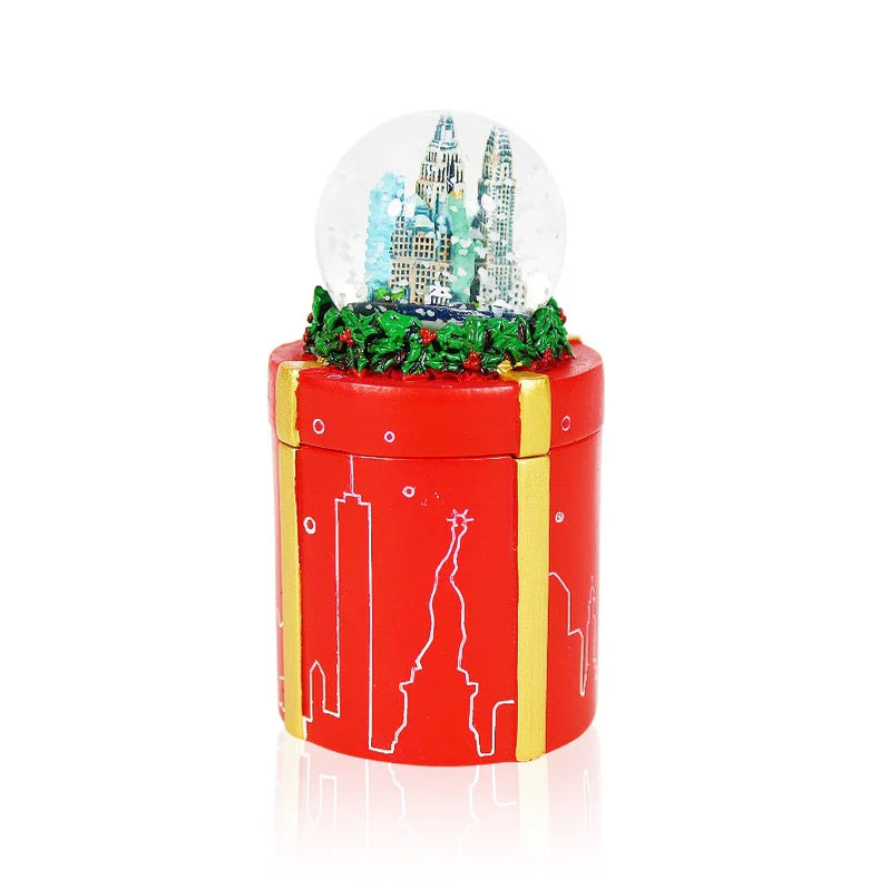 Invertable Holiday Snow Globe