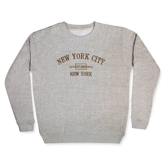 Embroidered EST. 1664 New York Adult Sweatshirt