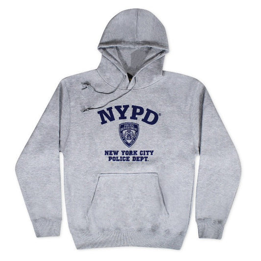 NYPD Navy/Gray Adult Hoodie