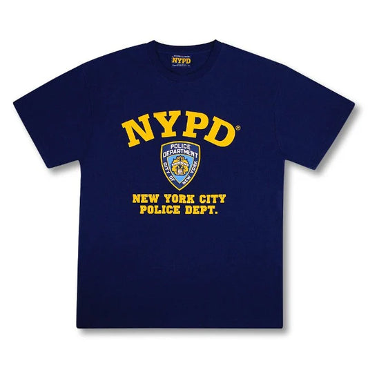 NYPD Adult T-Shirt Navy Blue