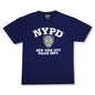 NYPD Adult T-Shirt Navy Blue