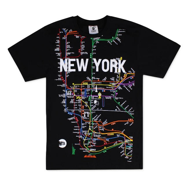 NYC Subway Adult T-Shirt