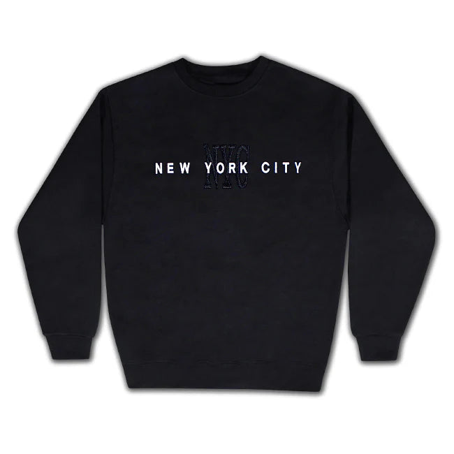 Embroidered NYC Adult Sweatshirt