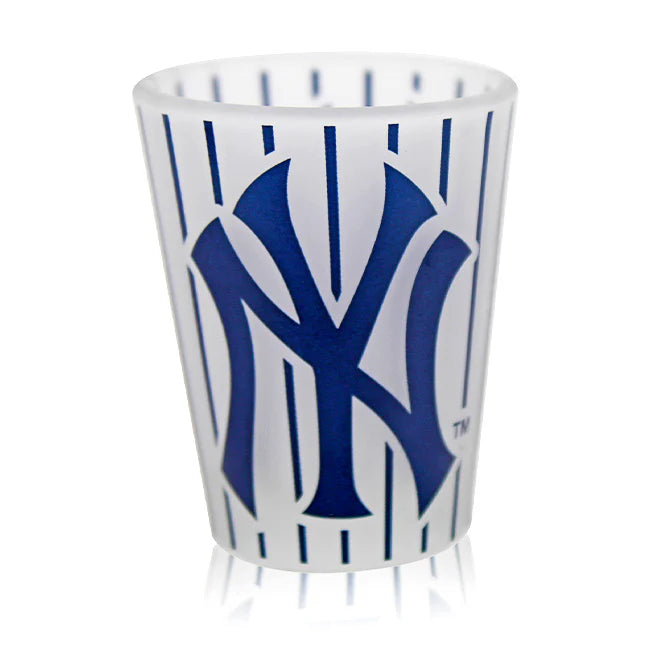 Yankees Frosted Shot Glass