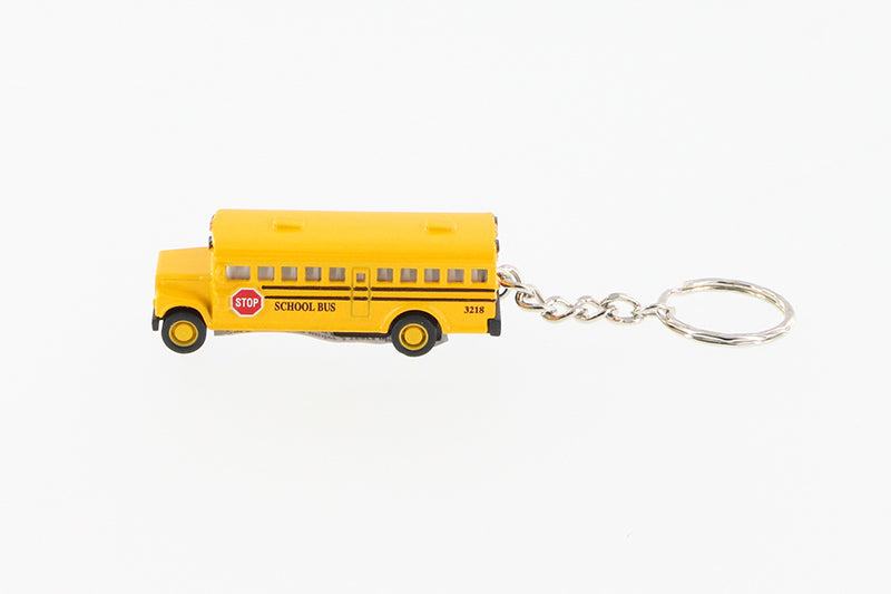 School Bus Keychain