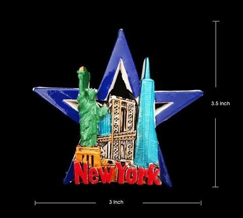 New York Resin Magnet