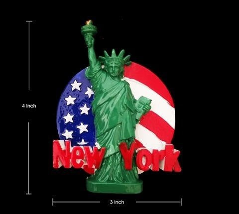 Statue Of Liberty Resin Magnet