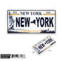 New York license plate