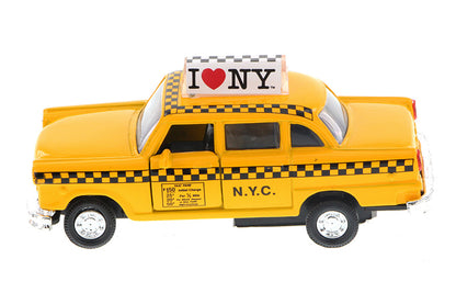 I LOVE NY CLASSIC CHECKER TAXI