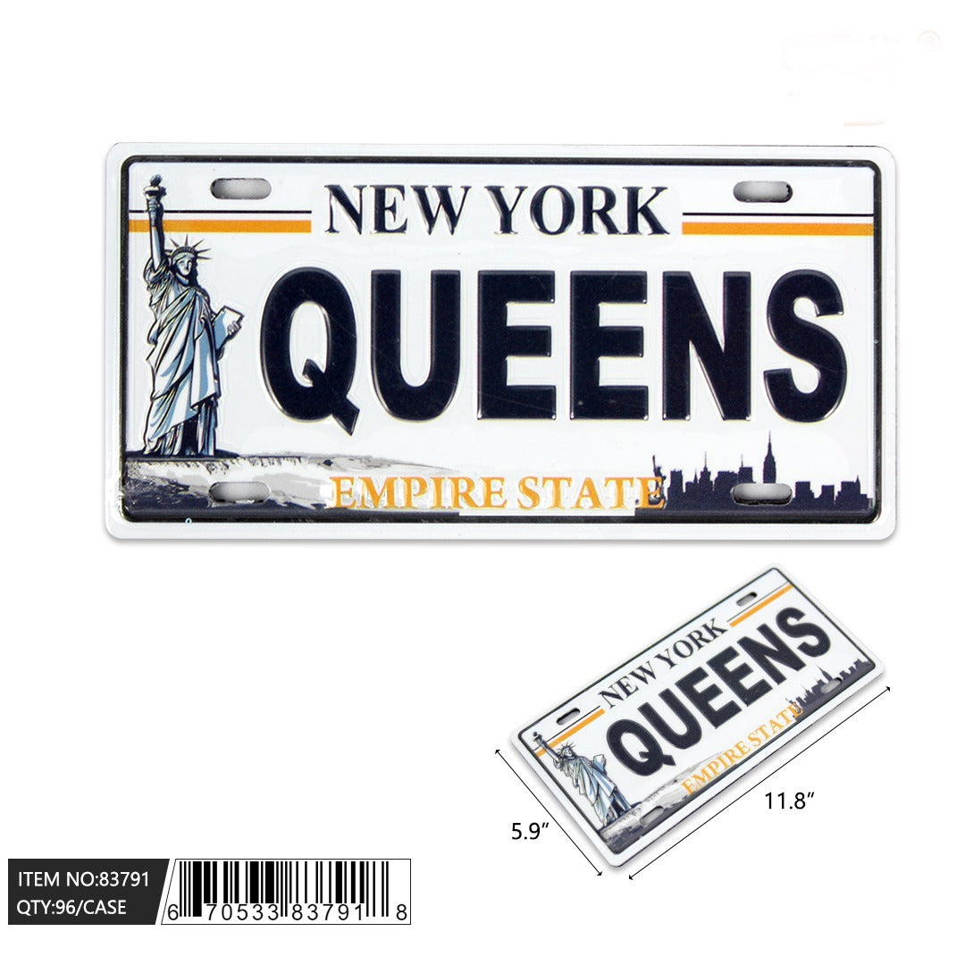 Queen’s license plate