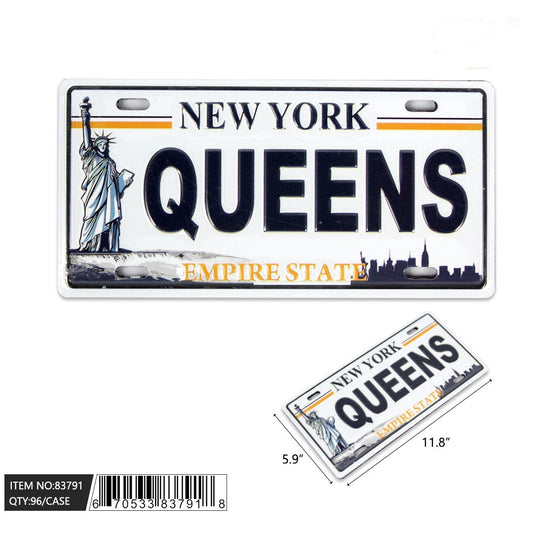 Queen’s license plate