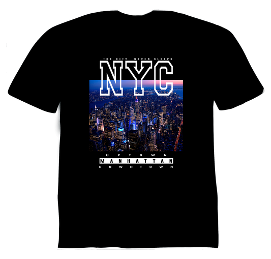 NYC SKYLINE ( Black )