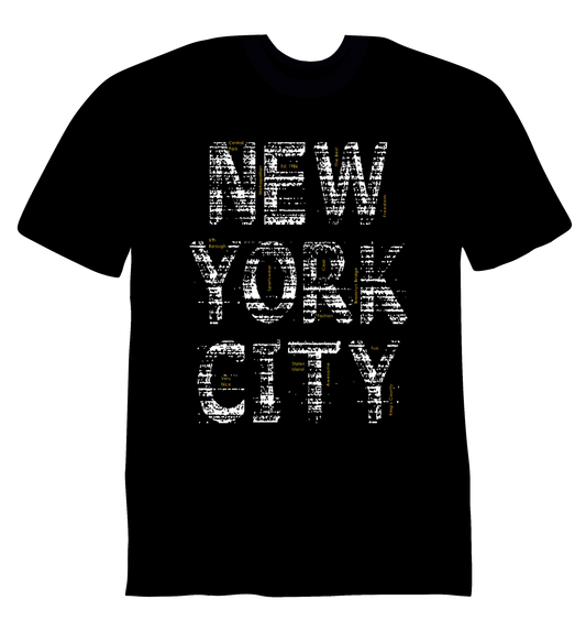 New York City T-Shirt ( Black )