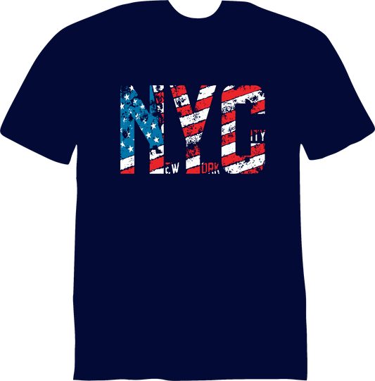 NYC American Flag ( Blue )