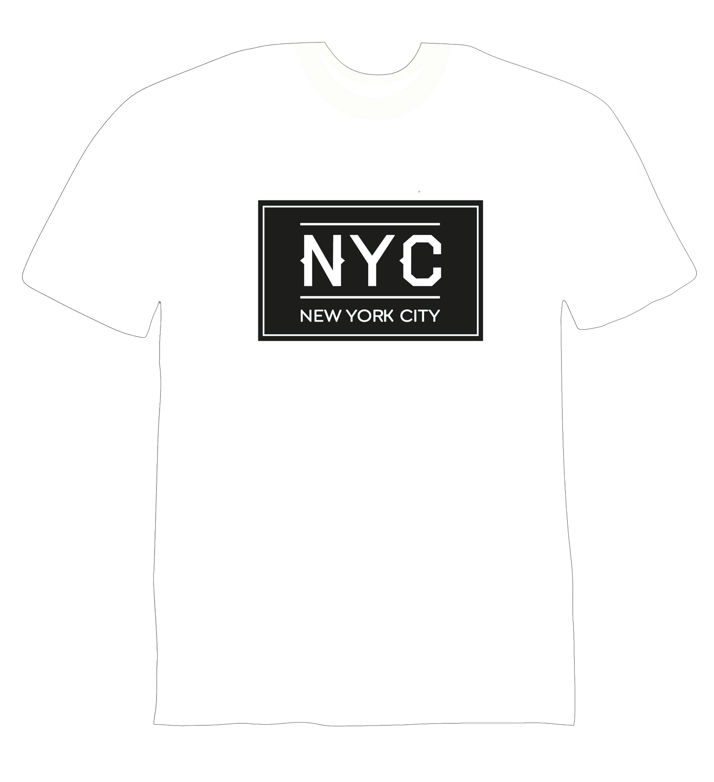 NYC New York City T-Shirt ( White)