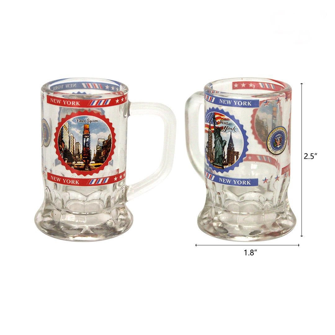 New york Shot Glass with Handle