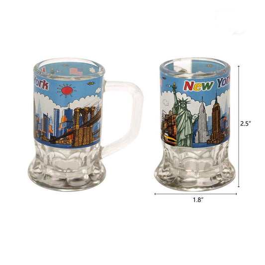 New York Shot Glass with Handle