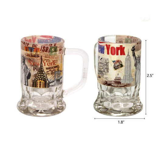 New York Shot Glass with Handle